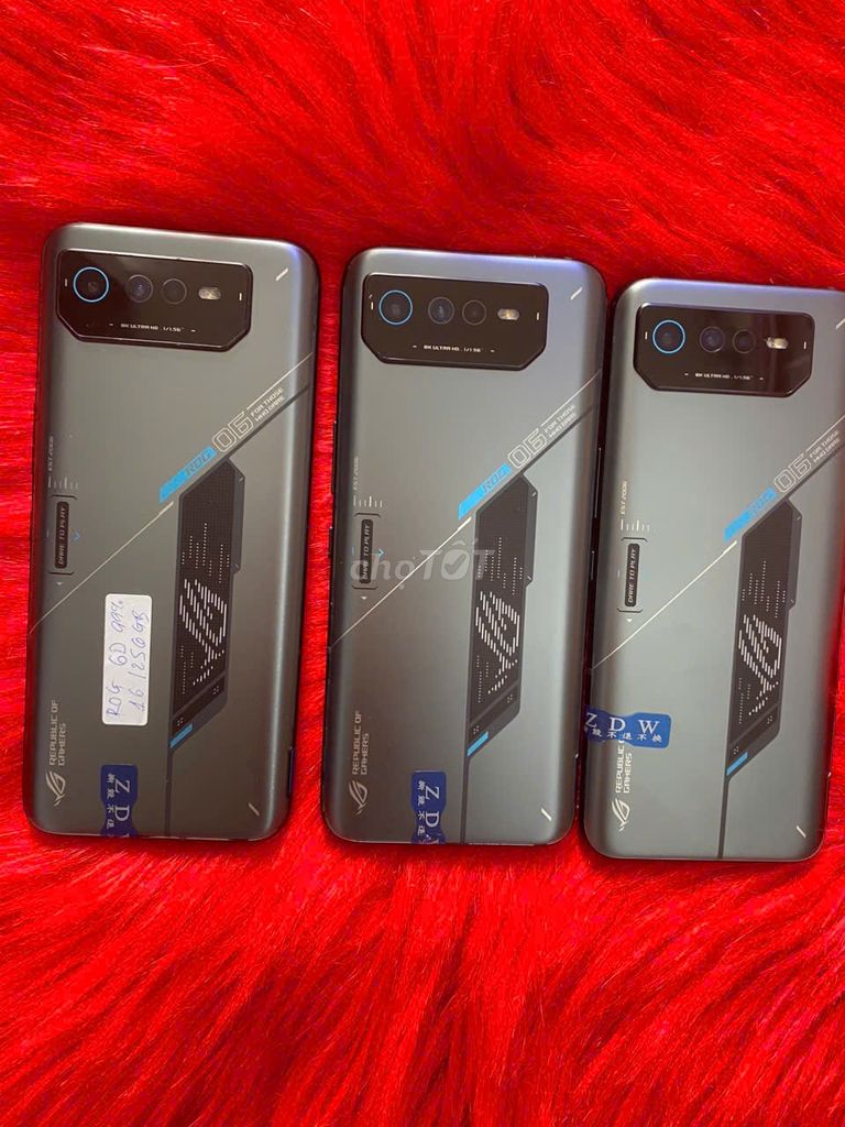 ASUS ROG PHONE 6D CHIP Dimensity 9000+ 12GB/256GB. Mua bán Điện thoại tại Quận Tân Bình Tp Hồ Chí Minh được đăng bởi LUCKY PHONE VN hình 1