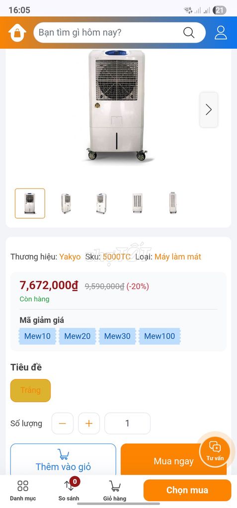 Quạt nước lớn yakyo cao cáp mát lạnh. Mua bán Quạt tại Quận Tân Phú Tp Hồ Chí Minh được đăng bởi phong hình 1