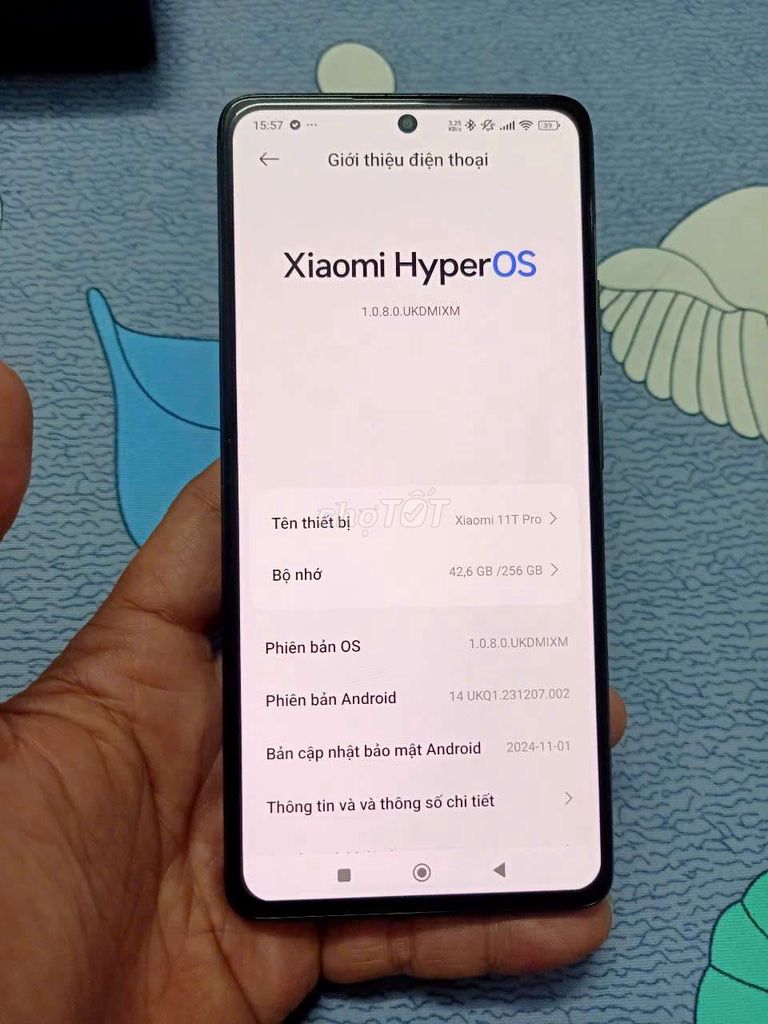 Cần bán Xiaomi 11T pro 5G bản 256G  Ram 12