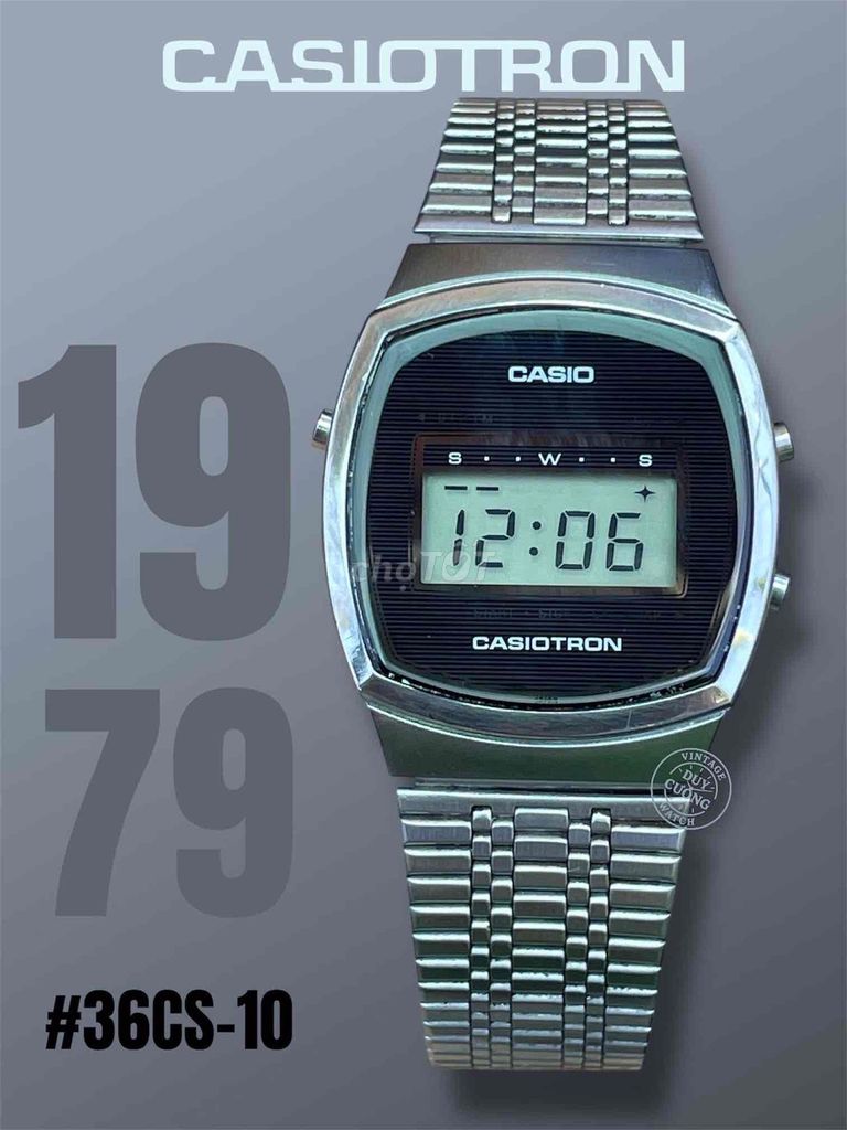 Đồng hồ Casio Casiotron 31CS-10 Bạc. Mua bán Đồng hồ tại Huyện Đầm Dơi Cà Mau được đăng bởi Cường Nguyễn hình 1
