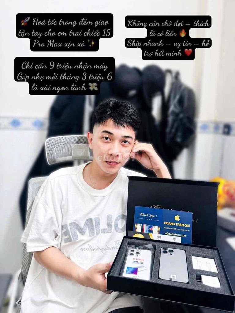 Apple iPhone 15 Pro Max Đủ Màu. Mua bán Điện thoại tại Huyện Đức Hòa Long An được đăng bởi Hoàng Trần Quí  hình 1