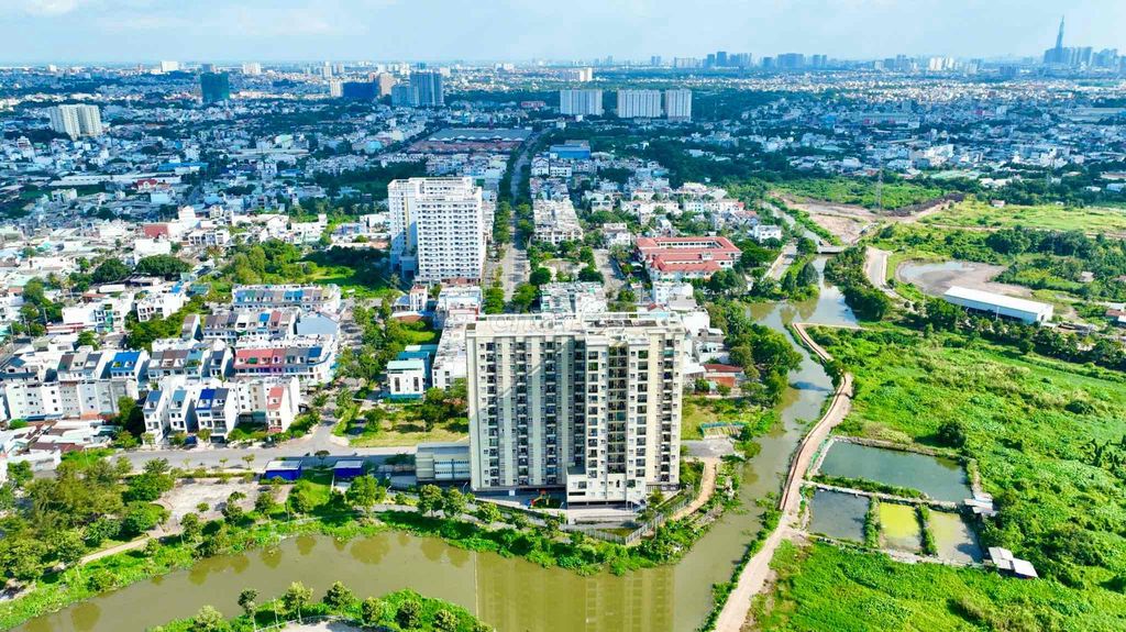 Cho thuê căn hộ TDH Riverview Thủ Đức 2 PN,2WC full nội thất 6,5triêu