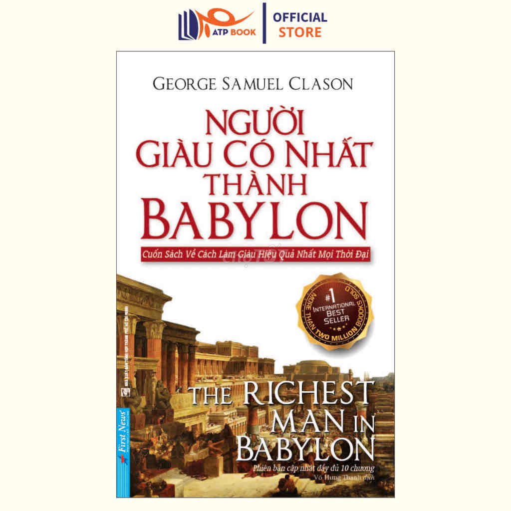 Sách Người Giàu Có Nhất Thành Babylon. Mua bán Sách tại Quận Hải Châu Đà Nẵng được đăng bởi Anh Nguyễn hình 1
