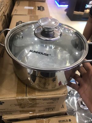 Nồi inox 18cm nấu được bếp từ. Mua bán Dụng cụ nhà bếp tại Quận 12 Tp Hồ Chí Minh được đăng bởi Tên chưa cung cấp