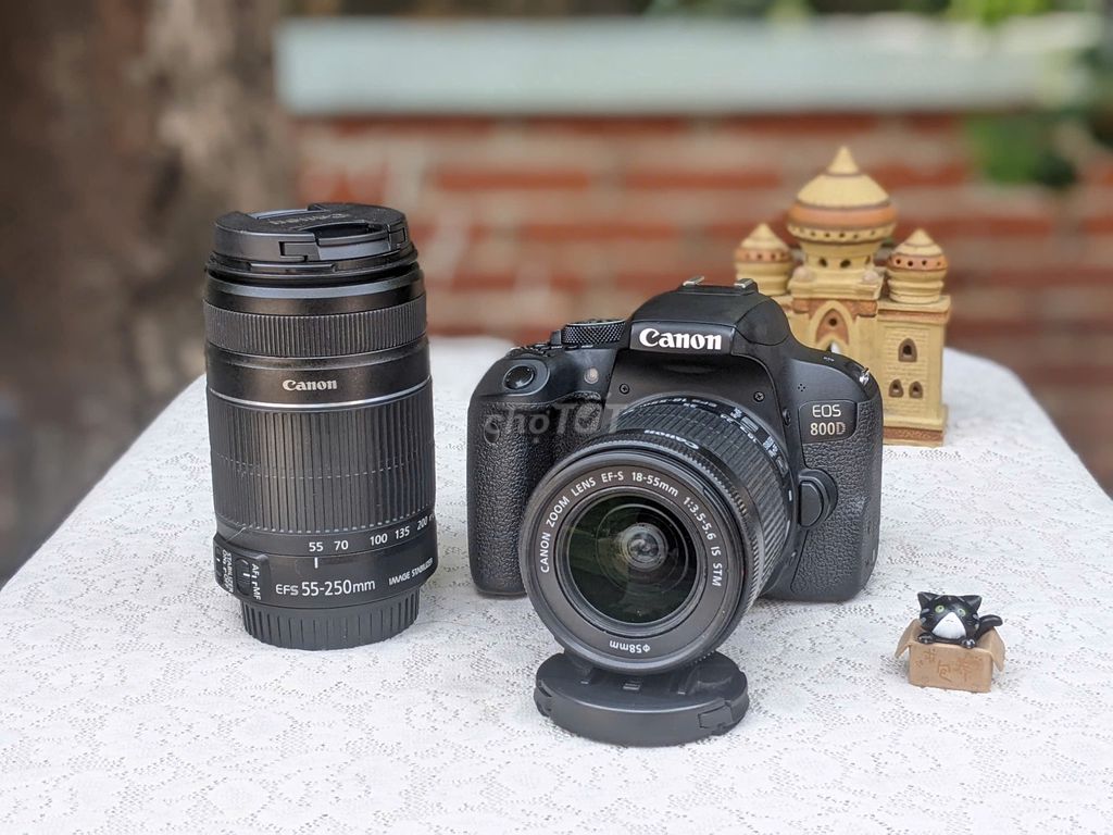 [Máy ảnh KTS] Canon 800D kèm 2 lens. Mua bán Máy ảnh, Máy quay tại Quận 6 Tp Hồ Chí Minh được đăng bởi may anh KTS hình 1