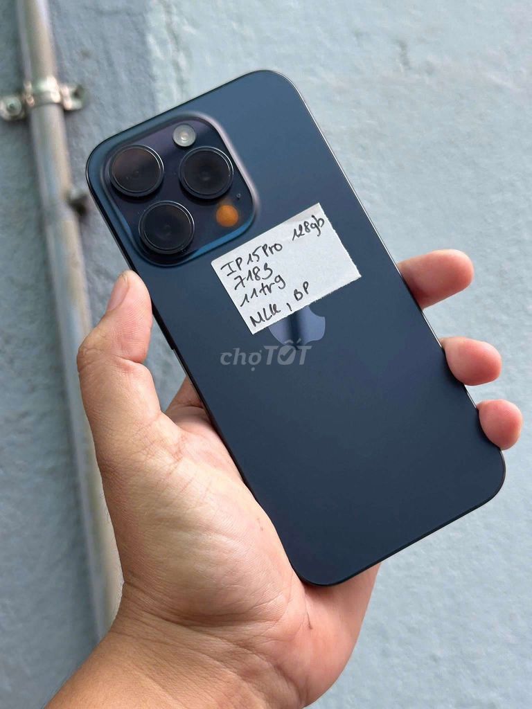 Apple iPhone 15 Pro 128GB Xám. Mua bán Điện thoại tại Thành phố Biên Hòa Đồng Nai được đăng bởi Táo dạo hình 1