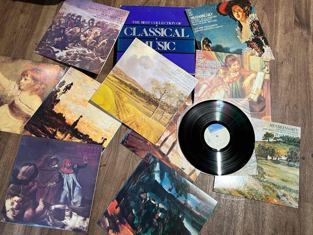 Album Vinyl Nhạc Cổ Điển 10 Đĩa