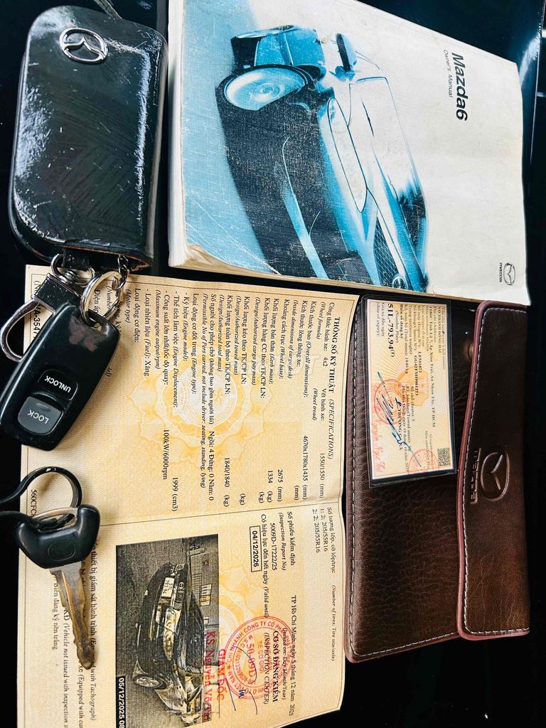 Mazda 6 2005 đẹp, zin, chính chủ. Mua bán Ô tô tại Huyện Củ Chi Tp Hồ Chí Minh được đăng bởi võ thành đông hải hình 18