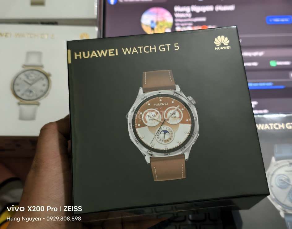 Huawei Watch GT5 Dây Da Bảo Hành Chính Hãng 1 Năm