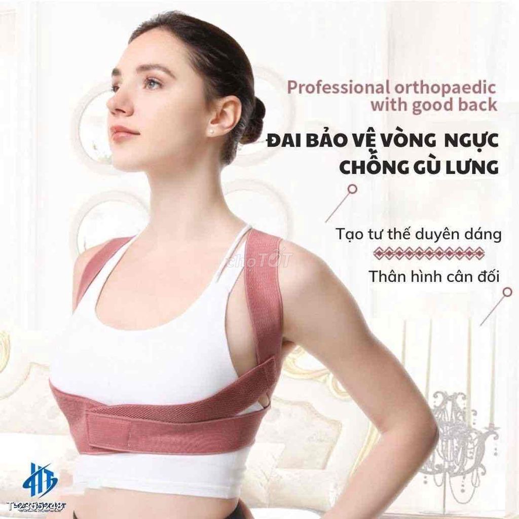 Đai Bảo Vệ Vòng Một Hỗ Trợ Khắc Phục Tránh Gù Lưng