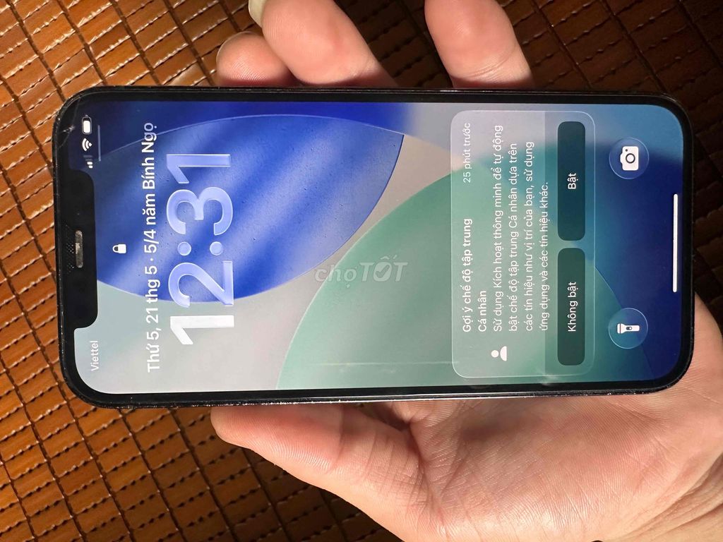 iPhone 12 Pro 128GB Mỹ. Mua bán Điện thoại tại Huyện Gia Lâm Hà Nội được đăng bởi Quách Công Tú hình 1