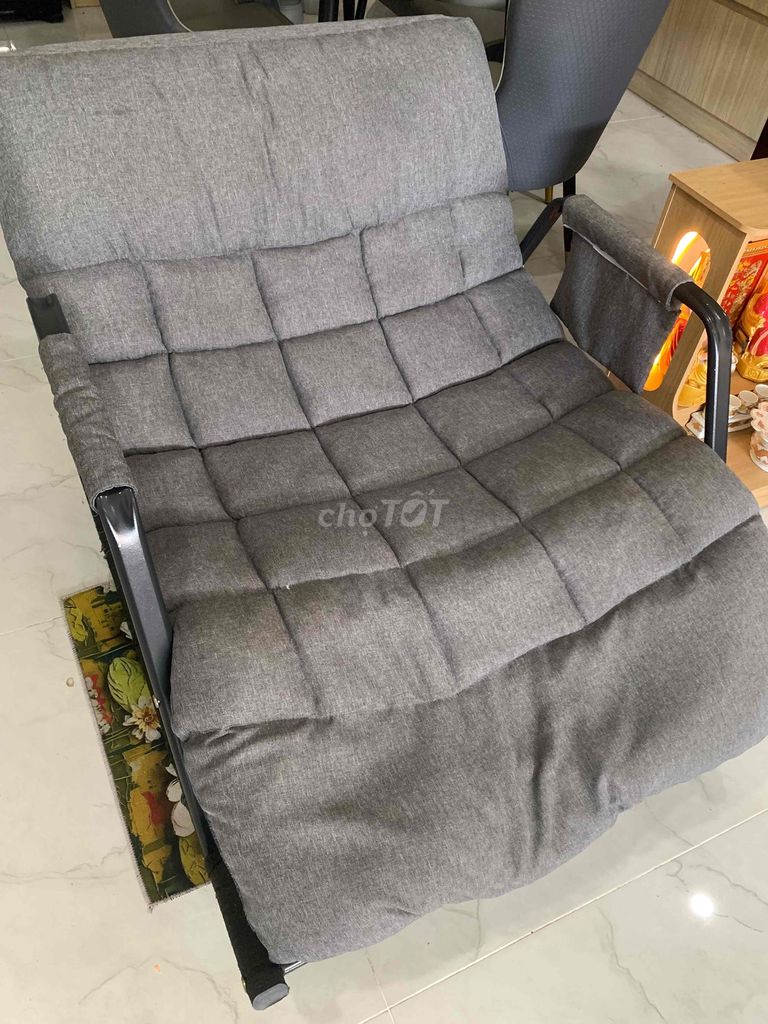 Ghế thư giãn vải mềm mại. Mua bán Bàn ghế tại Thành phố Bến Tre Bến Tre được đăng bởi Gia hưng hình 1