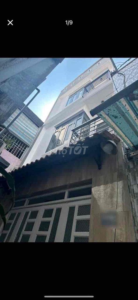 3Tầng Âu Dương Lân cachs Hẻm Xe Hơi 30m sổ Hồng Riêng Hoàn công