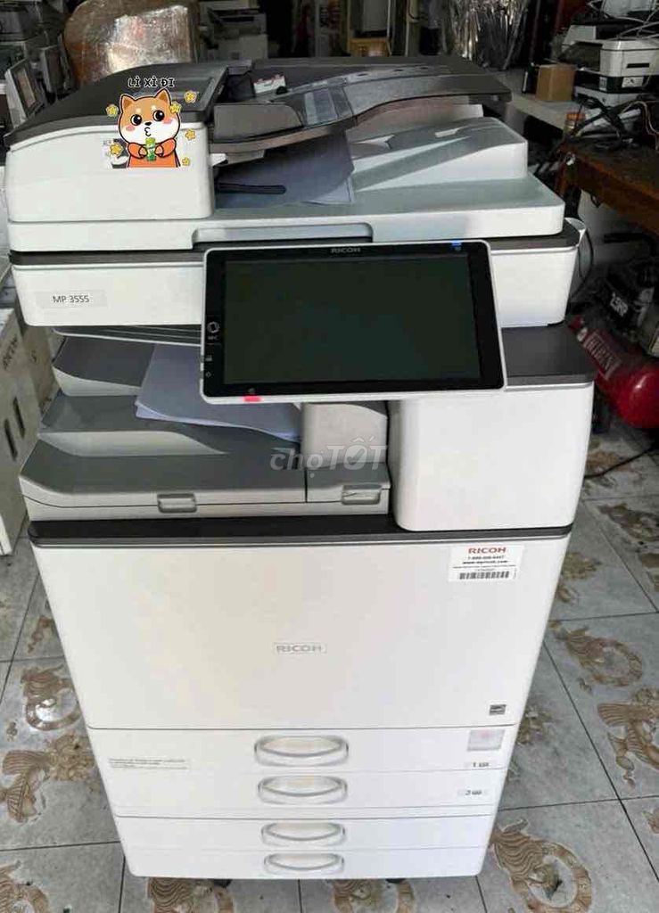 Máy photocopy Ricoh 3555 hàng bãi. Mua bán Đồ dùng văn phòng tại Quận 12 Tp Hồ Chí Minh được đăng bởi Nguyễn Phan Copier hình 1