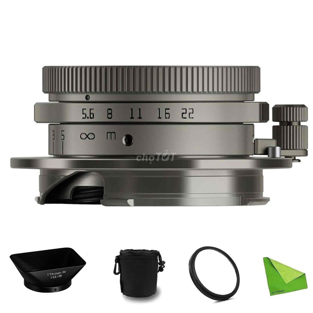 Ống kính TTartisan 28mm F5.6 VM Bạc. Mua bán Máy ảnh, Máy quay tại Quận Thanh Khê Đà Nẵng được đăng bởi Tuan Bui Duc hình 1
