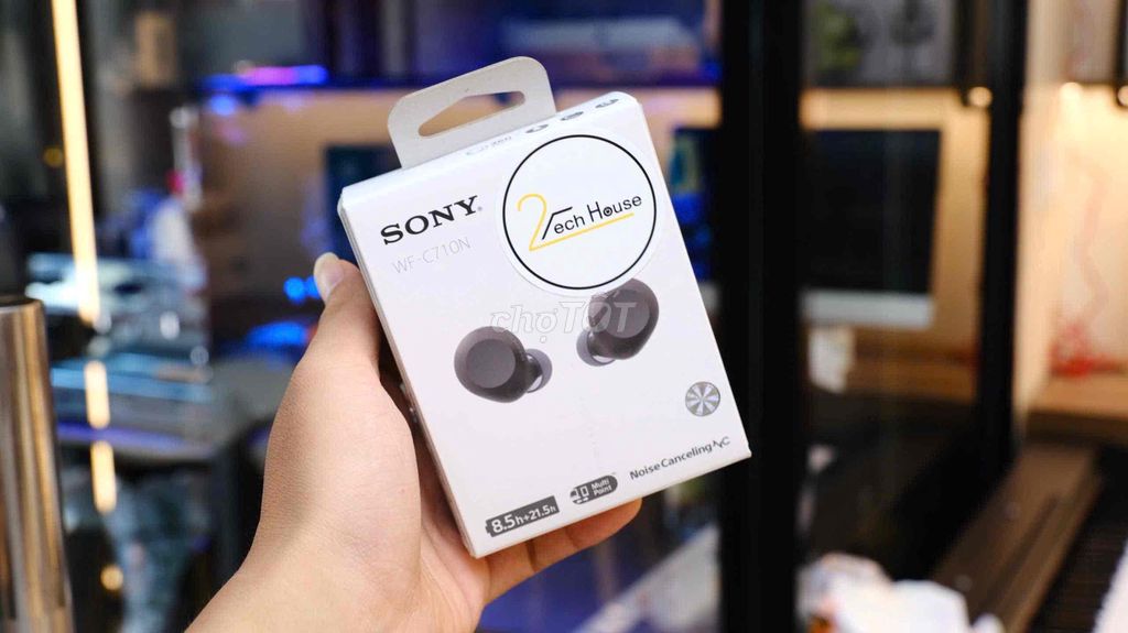 Tai nghe Bluetooth Sony WF-C710N Đen. Mua bán Tivi, Âm thanh tại Quận Bình Thạnh Tp Hồ Chí Minh được đăng bởi Vân Anh 2Tech House hình 1