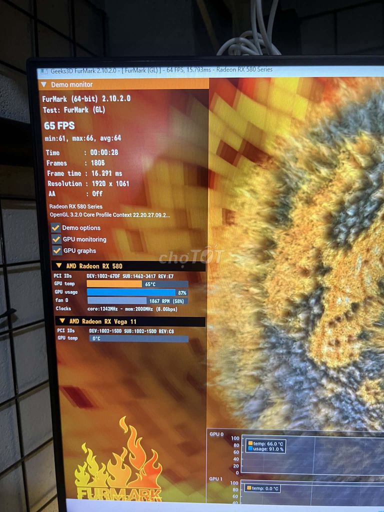 Card đồ họa MSI RX 580 GAMING X. Mua bán Linh kiện (RAM, Card...) tại Huyện Tân Phú Đồng Nai được đăng bởi HIT PC hình 1