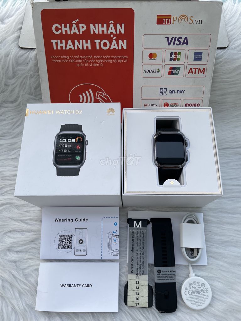 Huawei Watch D2 Black 99% full bảo hành 7/11/2026