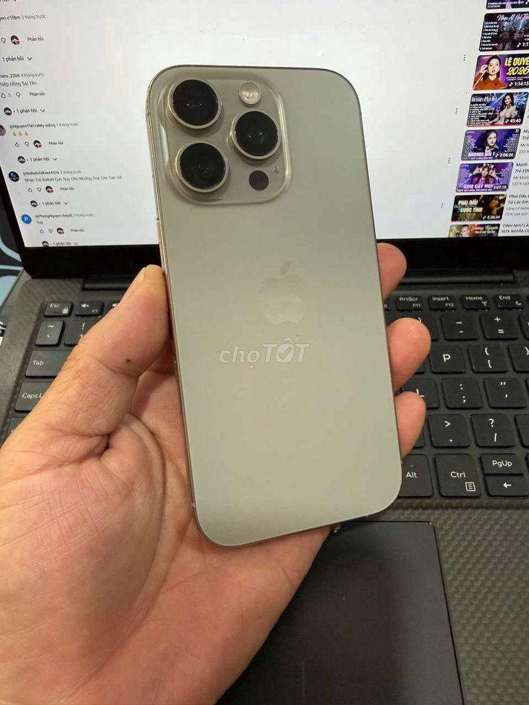 iPhone 16 Pro 128GB Natural. Mua bán Điện thoại tại Quận Bình Thạnh Tp Hồ Chí Minh được đăng bởi Hoàng Giang hình 1