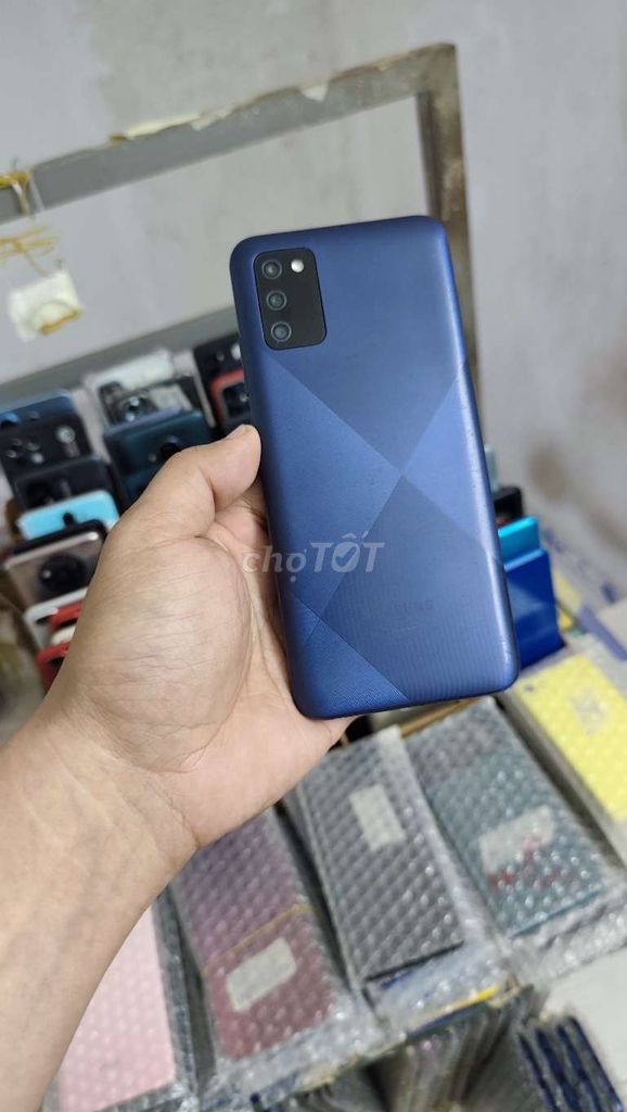 Samsung A02s, ram 4gb, 64gb, pin 5000. Mua bán Điện thoại tại Quận Gò Vấp Tp Hồ Chí Minh được đăng bởi A LONG   nhận thanh toán THẺ TÍN DỤNG hình 1
