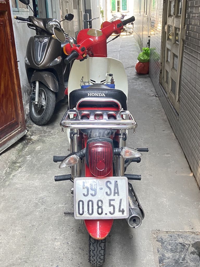 Xe máy Cub Bosscity 50cc Đỏ Trắng. Mua bán Xe máy tại Quận Bình Thạnh Tp Hồ Chí Minh được đăng bởi Phan Thị Hươnh hình 2