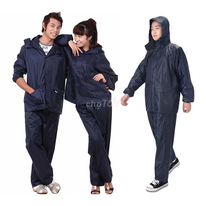 Áo mưa bộ vải dù xanh đen. Mua bán Nội thất, đồ gia dụng khác tại Quận Ninh Kiều Cần Thơ được đăng bởi PHƯỚC HIỆP hình 1