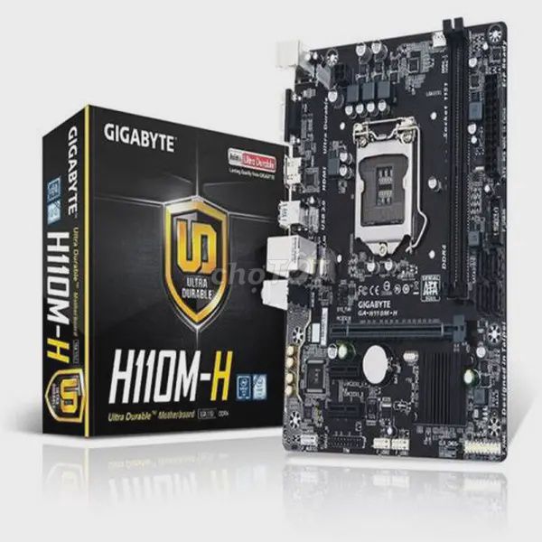 Bo mạch chủ Gigabyte H110M-DS2 LGA 1151. Mua bán Linh kiện (RAM, Card...) tại Thành phố Vĩnh Long Vĩnh Long được đăng bởi TECH HUB PC hình 1