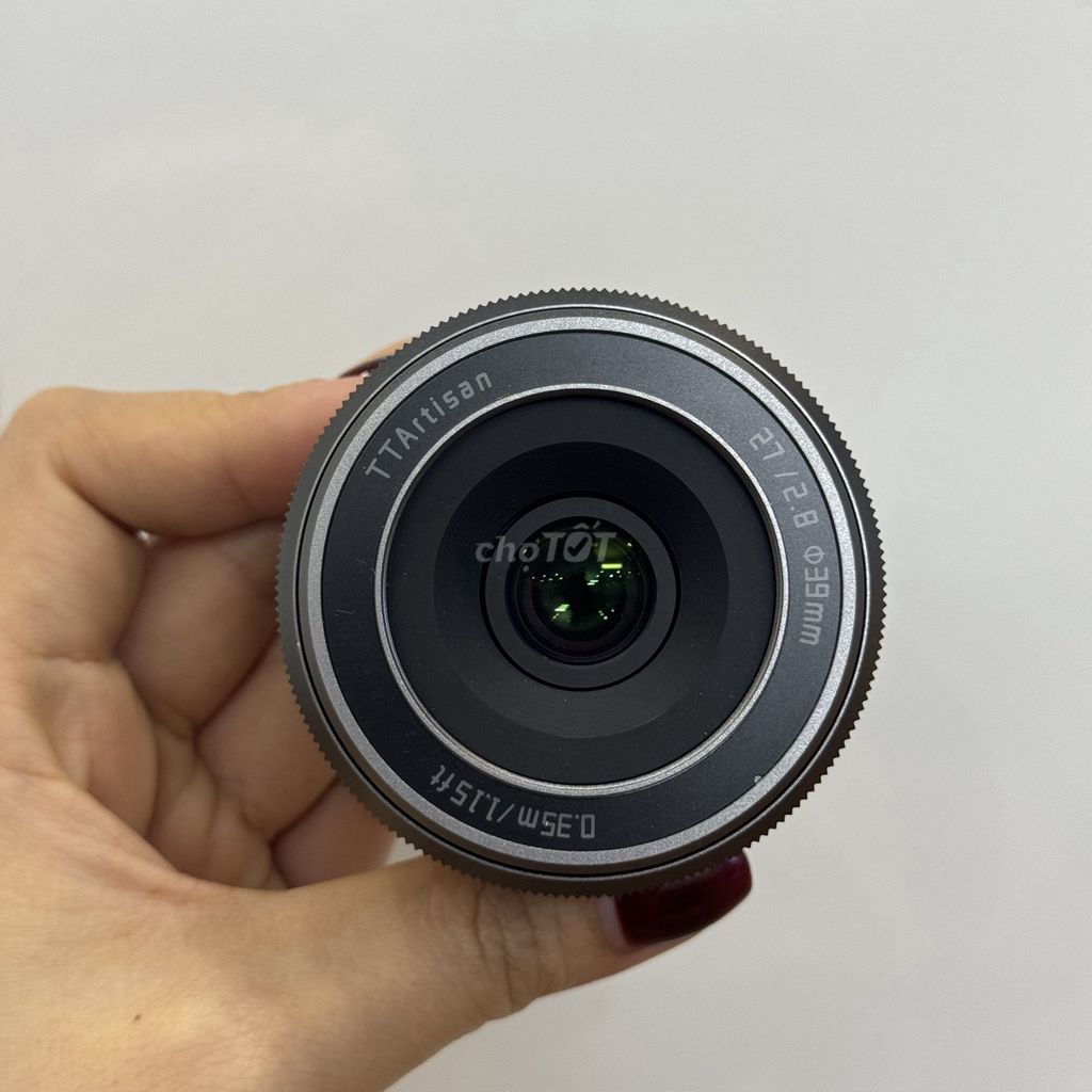Ống kính TTArtisan 27mm F2.8 Fuji X-mount Đen. Mua bán Máy ảnh, Máy quay tại Quận Đống Đa Hà Nội được đăng bởi Doanh Nguyễn hình 1