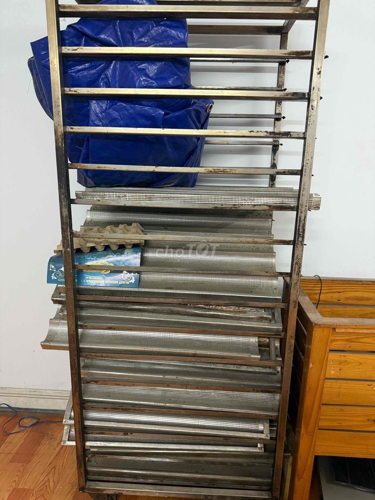 thanh lý trọn bộ lò bánh mì 16 mâm