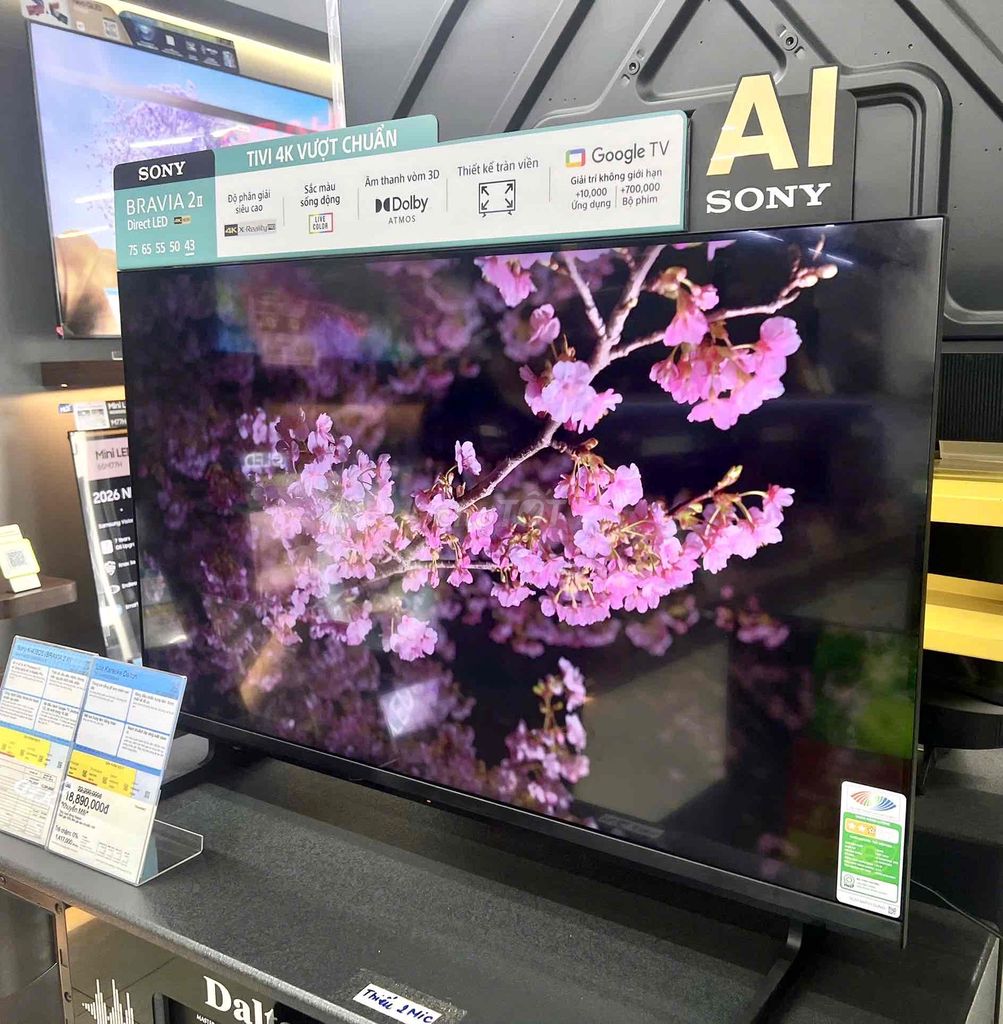 🔥 Sony BRAVIA 43S25 4K Google TV - Chỉ 7 Triệu. Mua bán Tivi, Âm thanh tại Thành phố Thủ Đức Tp Hồ Chí Minh được đăng bởi Khôi Minh hình 1