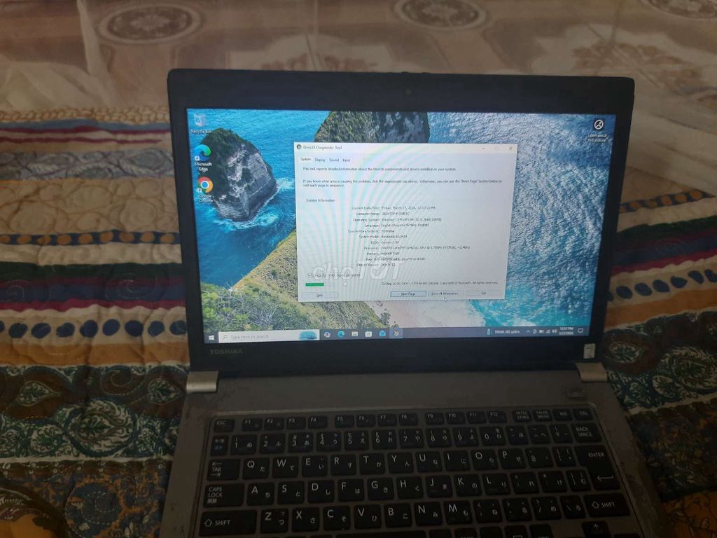 laptop toshiba cấu hình cao giá rẻ pin 3 giờ. Mua bán Laptop tại Quận Hoàng Mai Hà Nội được đăng bởi nguyenthudiep hình 1