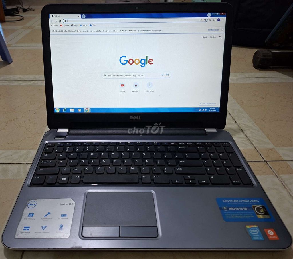 Dell Inspiron 15R, core i5, ram 4gb, HDD 1000gb. Mua bán Laptop tại Quận Bình Tân Tp Hồ Chí Minh được đăng bởi Rubikkkk hình 1