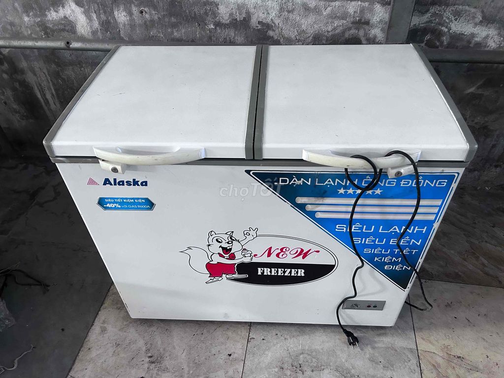 TỦ ĐÔNG MÁT ALASKA 250 lít giàn đồng. Mua bán Tủ lạnh tại Thành phố Thủ Đức Tp Hồ Chí Minh được đăng bởi Điện Lạnh Xuân Hiệp hình 1