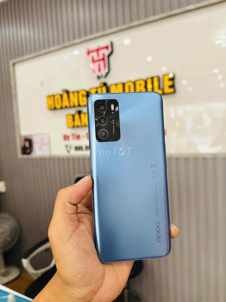 OPPO A16 64GB Xanh Dương. Mua bán Điện thoại tại Quận Liên Chiểu Đà Nẵng được đăng bởi Hoàng Tú Mobile hình 1