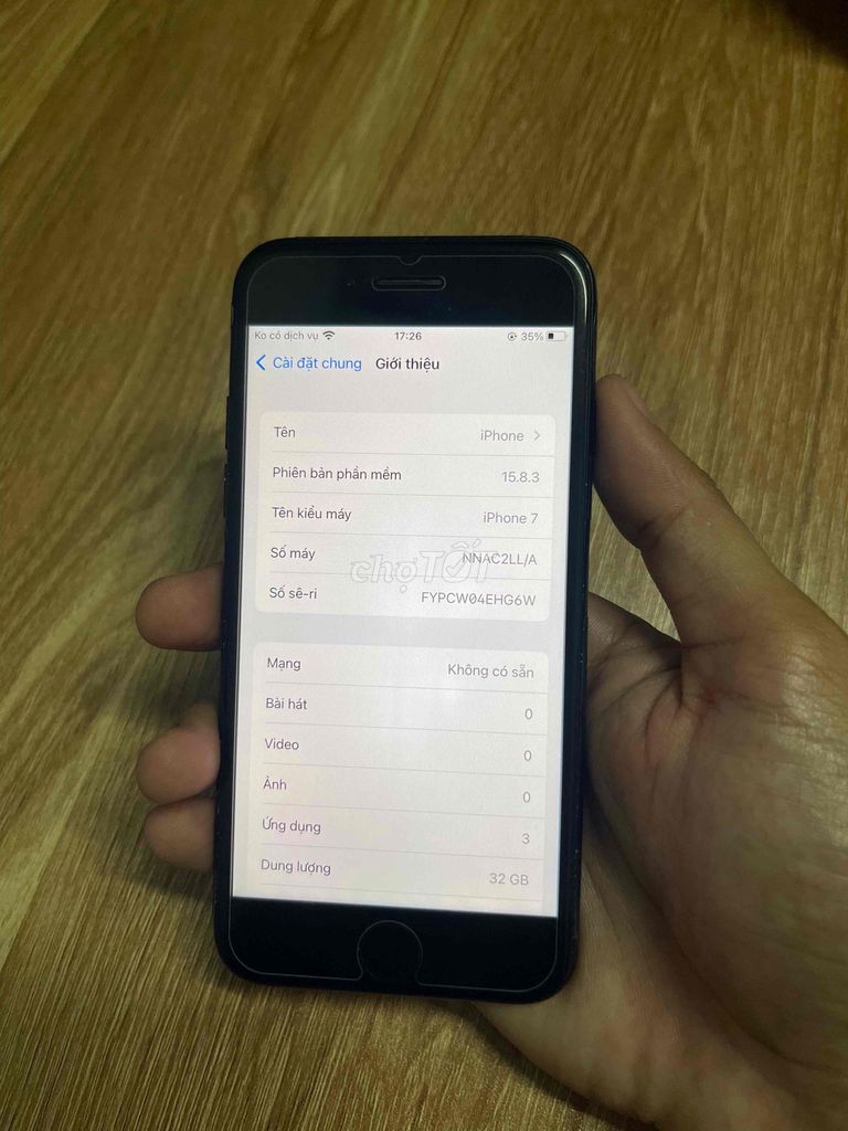 Apple iPhone 7 32GB Đen 81%. Mua bán Điện thoại tại Quận Ninh Kiều Cần Thơ được đăng bởi Trần Đăng Khoa  hình 1