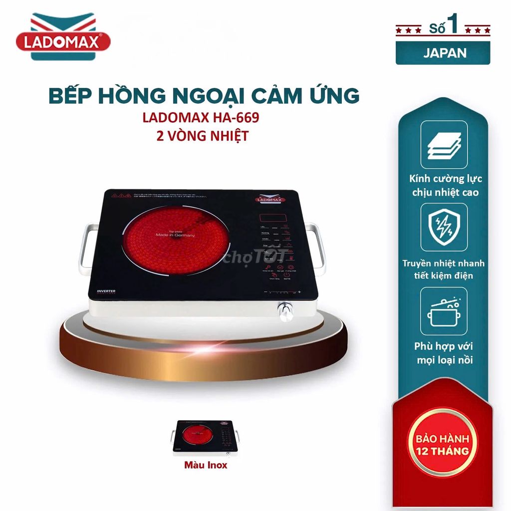 Bếp hồng ngoại Ladomax HA-669