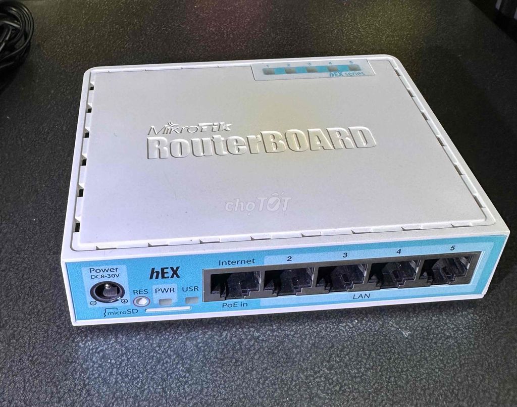 Router Cân Bằng Tải Mikrotik RB750Gr3 ( hEX)