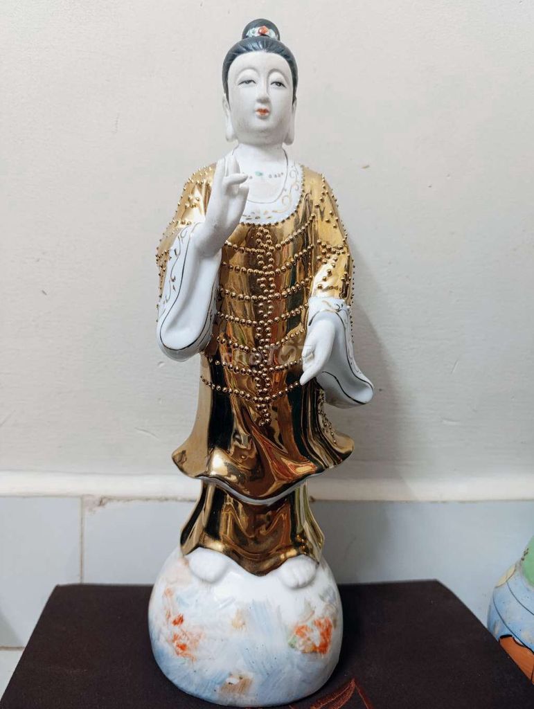 Tượng Mẹ Diêu Trì 33cm. Mua bán Đồ sưu tầm, đồ cổ tại Huyện Bình Chánh Tp Hồ Chí Minh được đăng bởi Hoa Nam hình 1
