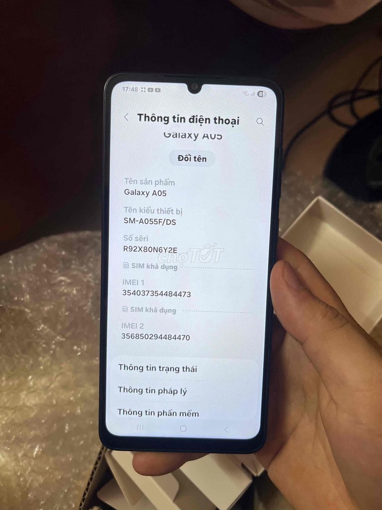 Samsung Galaxy A05 Đen. Mua bán Điện thoại tại Huyện Cam Lộ Quảng Trị được đăng bởi Nguyễn Bá Mạnh Tuấn hình 1