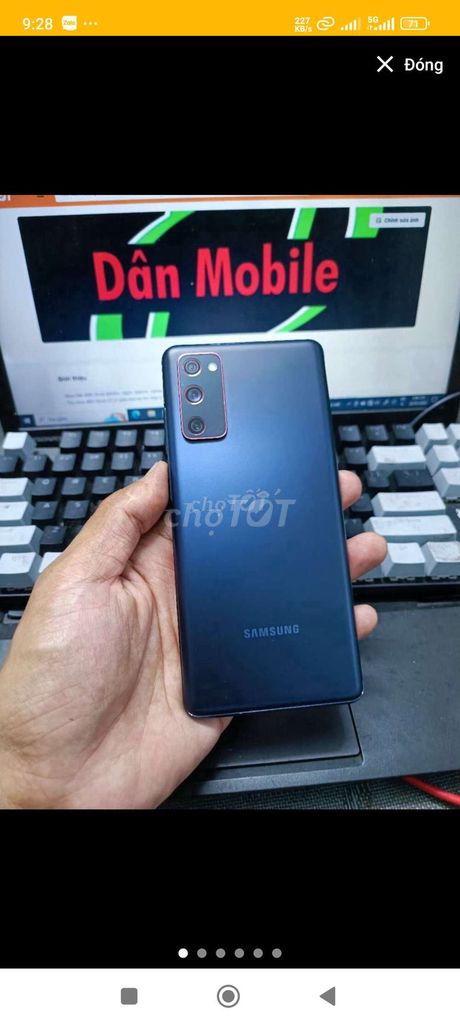 SAMSUNG S20 6GB.128GB SNAP 865 FULL CN MÁY ĐẸP