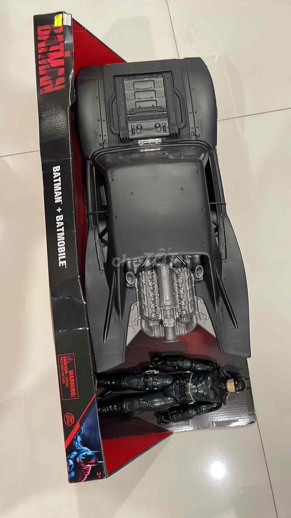 Đồ chơi Batman nhựa màu Đen