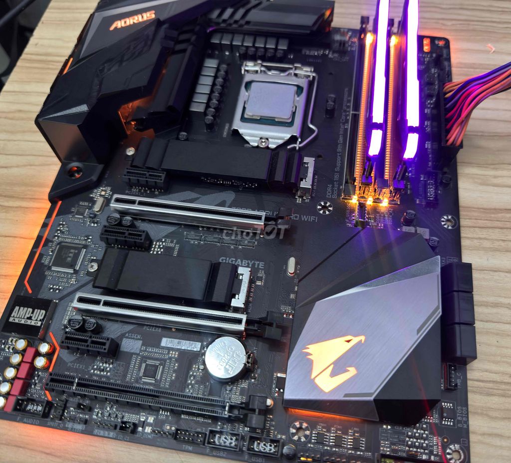 Z390 Aorus Pro WiFi, i9 9900K, Ram 16GB/3600 RGB. Mua bán Linh kiện (RAM, Card...) tại Quận 12 Tp Hồ Chí Minh được đăng bởi Anh Tuan hình 1
