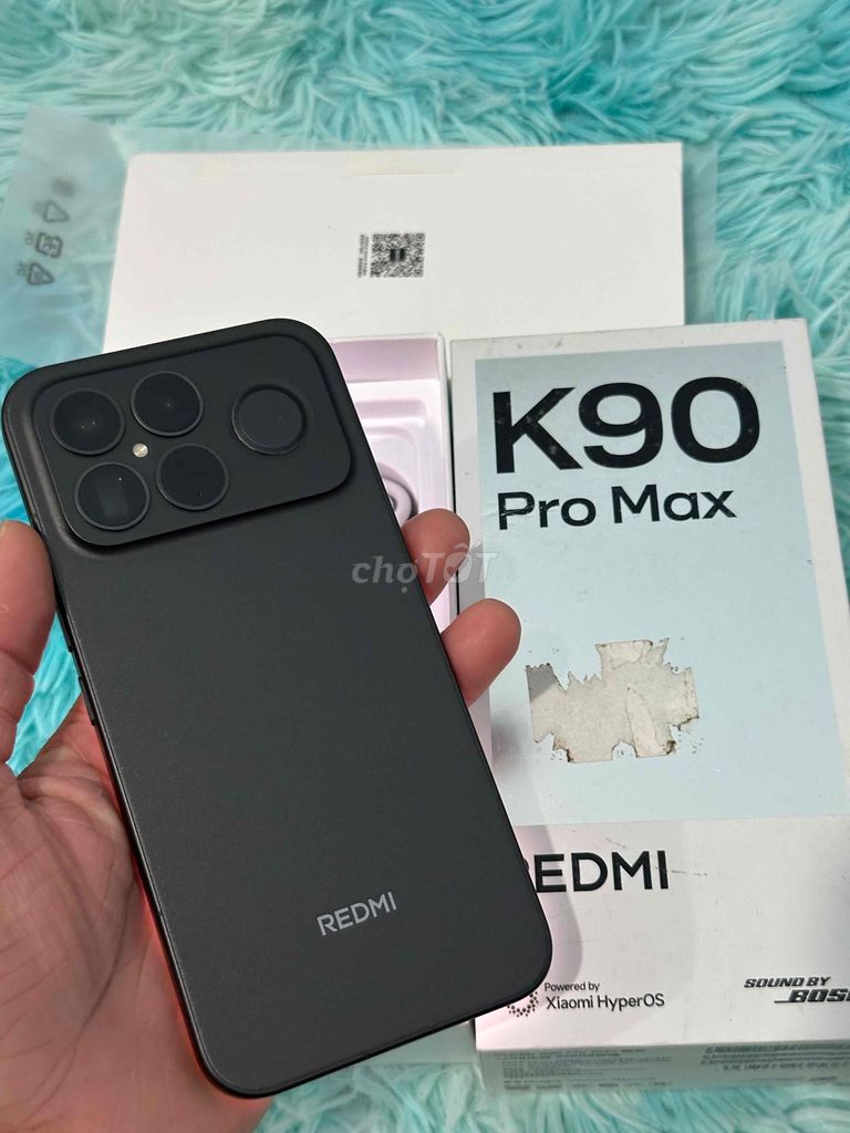 Xiaomi Redmi K90 Pro Max 12/256GB Đen fullboxx 99. Mua bán Điện thoại tại Thành phố Thủ Dầu Một Bình Dương được đăng bởi Hoàng hải hình 1