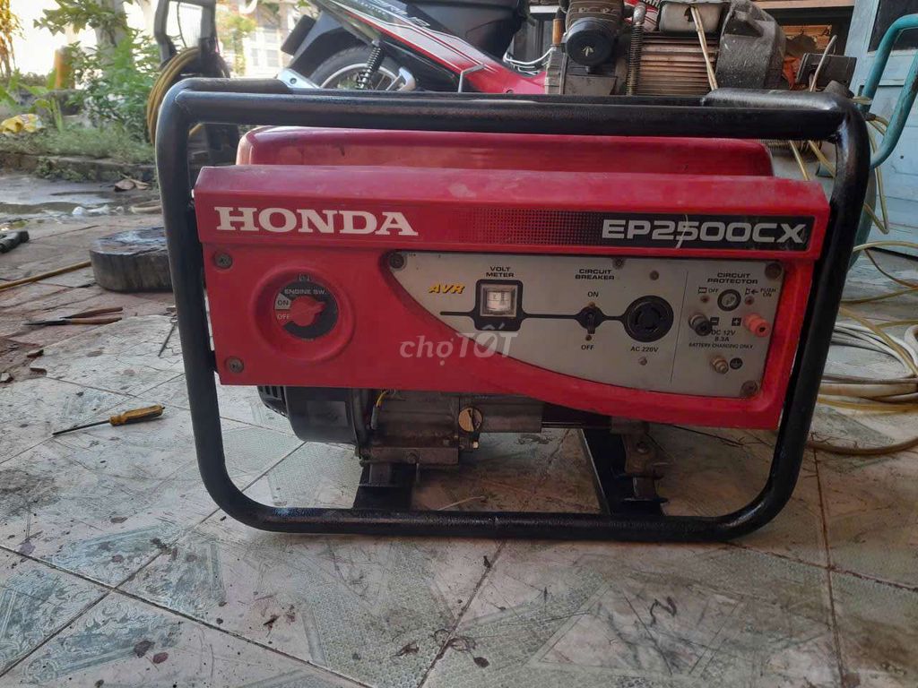 Máy phát điện Honda EP2500CX Đỏ đen Đã qua sử dụng. Mua bán Đồ chuyên dụng, Giống nuôi trồng tại Thành phố Thủ Đức Tp Hồ Chí Minh được đăng bởi máy móc miền nam hình 1