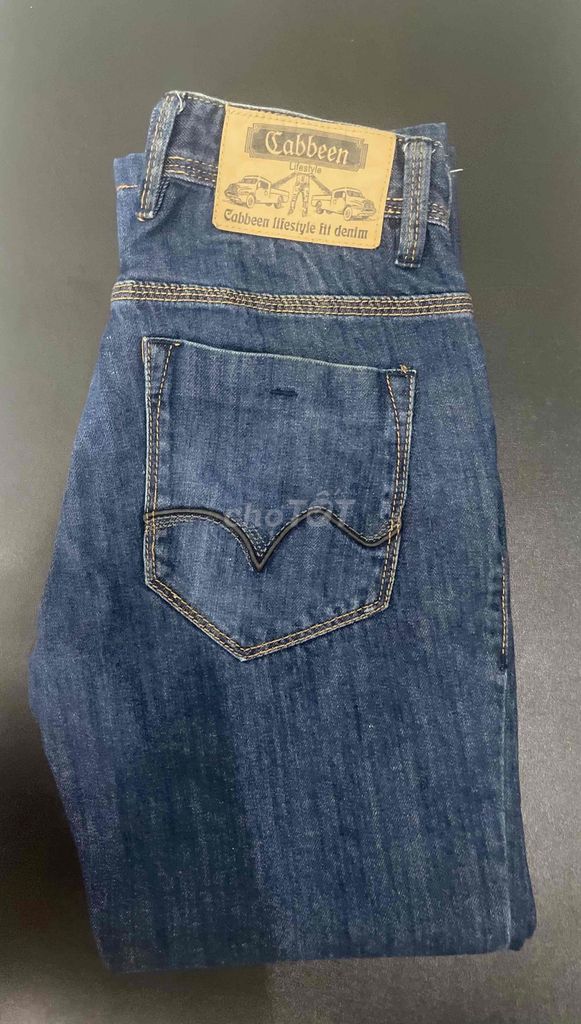 Jean bé hiệu Cabben denim size 27 eo 70 dài 87cm