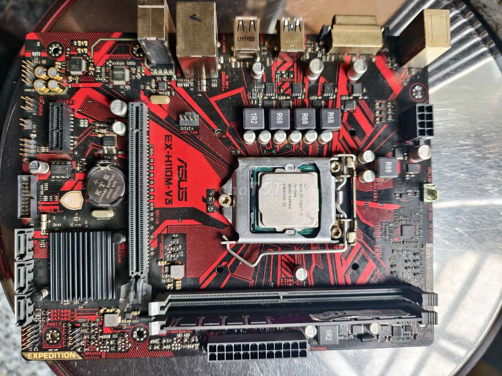 Bo mạch chủ Asus H110M-V3. Mua bán Linh kiện (RAM, Card...) tại Thị xã Phú Mỹ Bà Rịa - Vũng Tàu được đăng bởi MT Huỳnh Nhật  hình 1