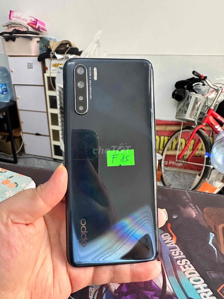 Oppo F15 Đen ram8/256gb. Mua bán Điện thoại tại Quận Hoàng Mai Hà Nội được đăng bởi Phương Mai hình 1