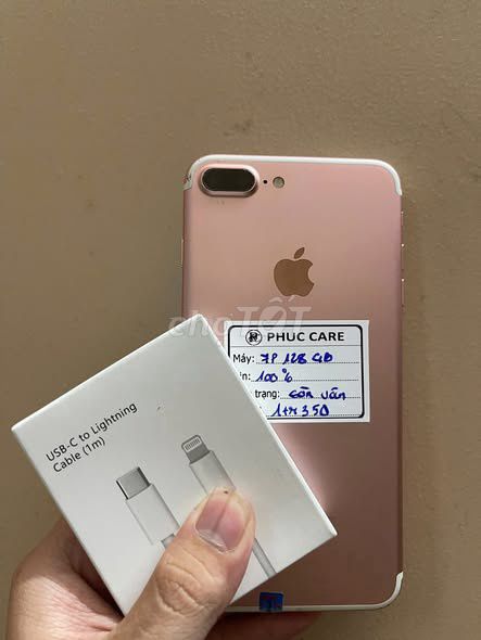 iPhone 7 Plus 128GB Vàng hồng. Mua bán Điện thoại tại Quận 1 Tp Hồ Chí Minh được đăng bởi Hội Đồ Điện Tử hình 1