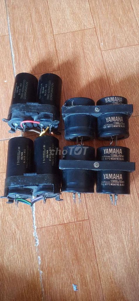 Tụ lọc nguồn Yamaha ELNA Nhật Đen. Mua bán Linh kiện (RAM, Card...) tại Huyện Mê Linh Hà Nội được đăng bởi Nguyễn Toàn  hình 1