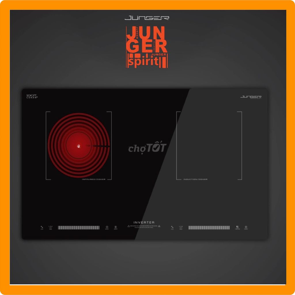 Bếp từ hồng ngoại Junger ID-16 Made in Thailan. Mua bán Bếp, lò, đồ điện nhà bếp tại Quận Tân Bình Tp Hồ Chí Minh được đăng bởi Hoangcuonghome  hình 4